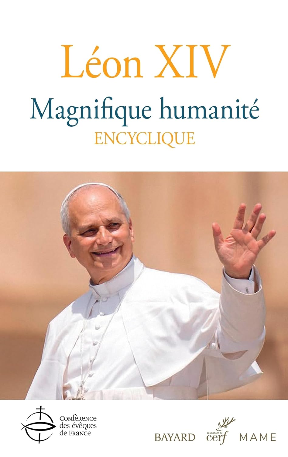 Couverture de Magnifique humanité, encyclique du pape Léon XIV